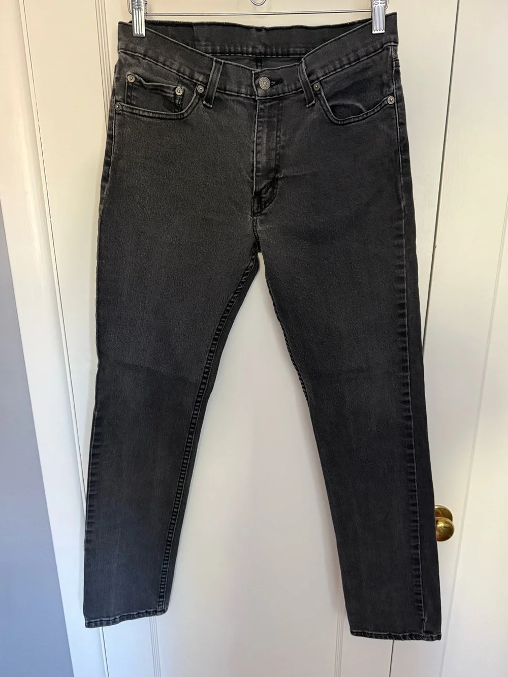 Men’s Levi’s 511 gray black jeans
